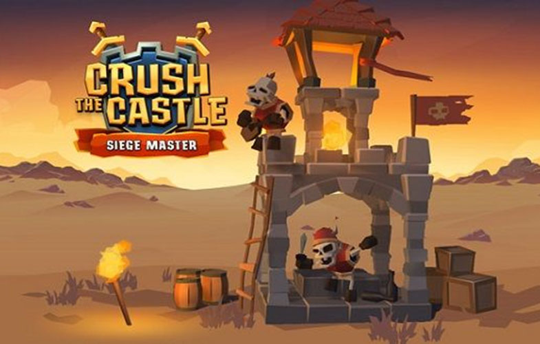 معرفی و دانلود بازی پازل Crush the Castle: Siege Master