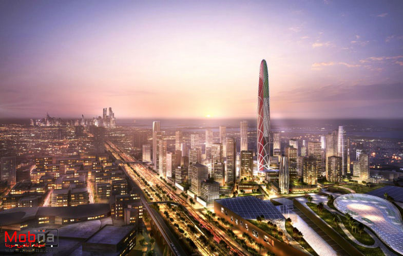 برج ۵۵۰ متری در دبی ساخته می شود (+عکس)