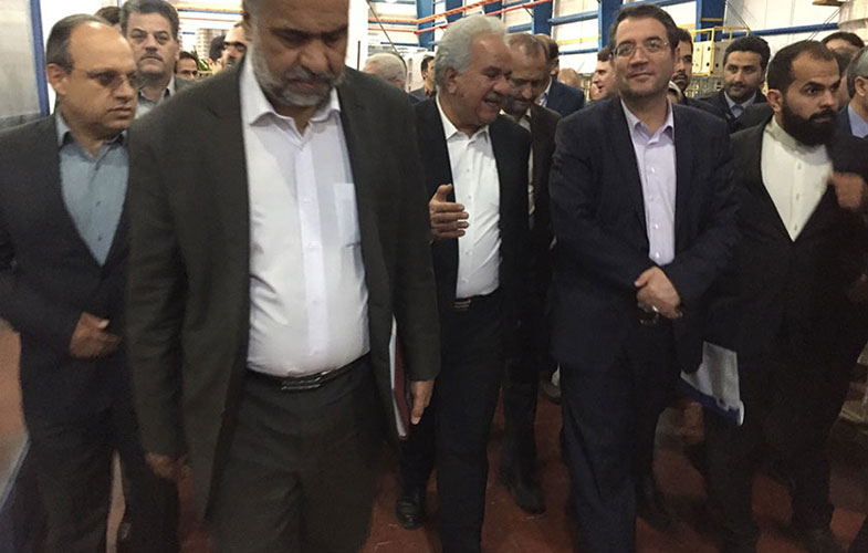 افتتاح دو طرح صنعتی با حمایت بانک ملی ایران در یزد