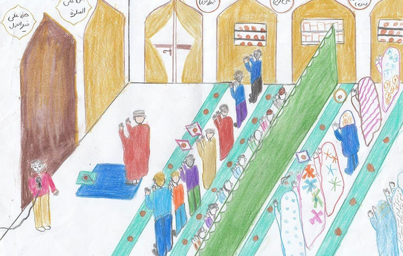 برندگان مسابقه نقاشی با موضوع نماز ویژه فرزندان کارکنان پست بانک ایران معرفی شدند
