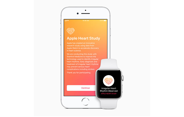 استفاده از ساعت اپل برای شناسایی مشکلات قلب