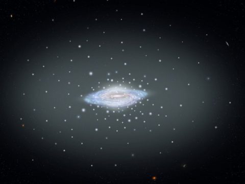 وزن کهکشان راه شیری معادل وزن 1.5 تریلیون خورشید