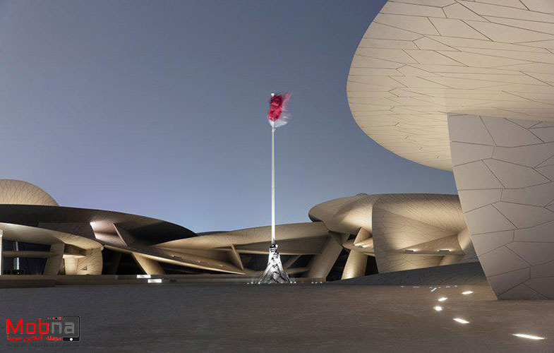 طراحی داخلی موزه ملی قطر! (+تصاویر)