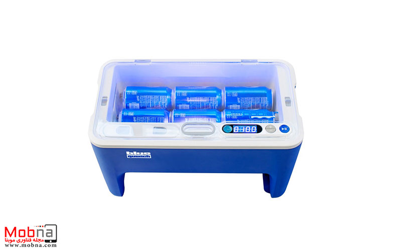 bluequench qooler fast beer cooler 8