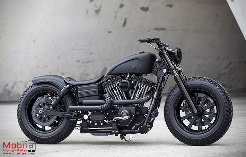 rough crafts dyna fat bob is the meanest harley davidson in