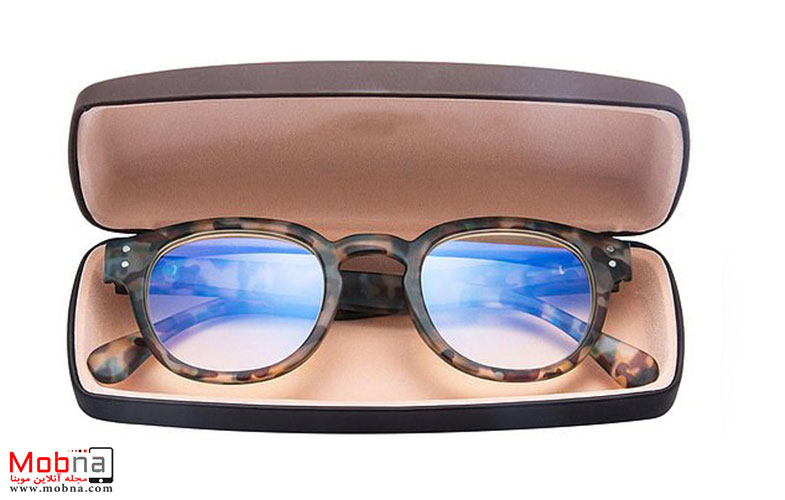 ابداع عینک‌هایی که نور آبی نمایشگر موبایل را فیلتر می‌کنند (+عکس)