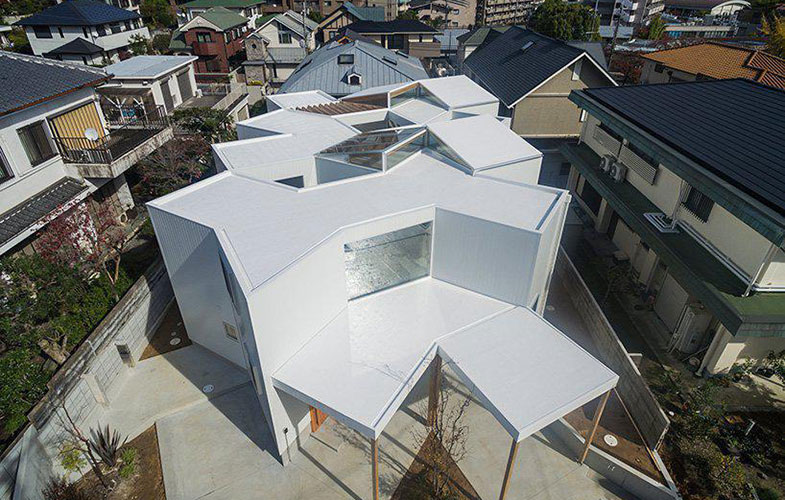 طراحی ژاپنی و خانه ای برای همسایگان صمیمی! (+عکس)