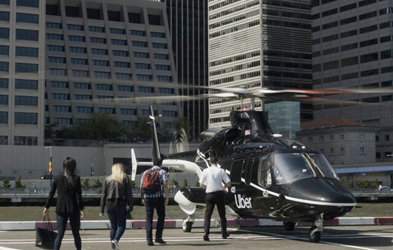 وعده راه‌اندازی سرویس حمل و نقل با هلیکوپتر