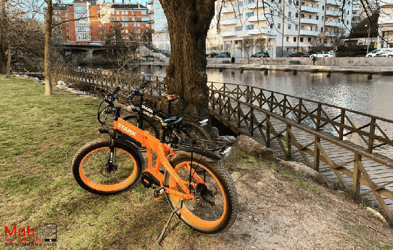 دوچرخه‌ الکتریکی با حسگر اثرانگشت و شارژر بیسیم موبایل (+تصاویر)