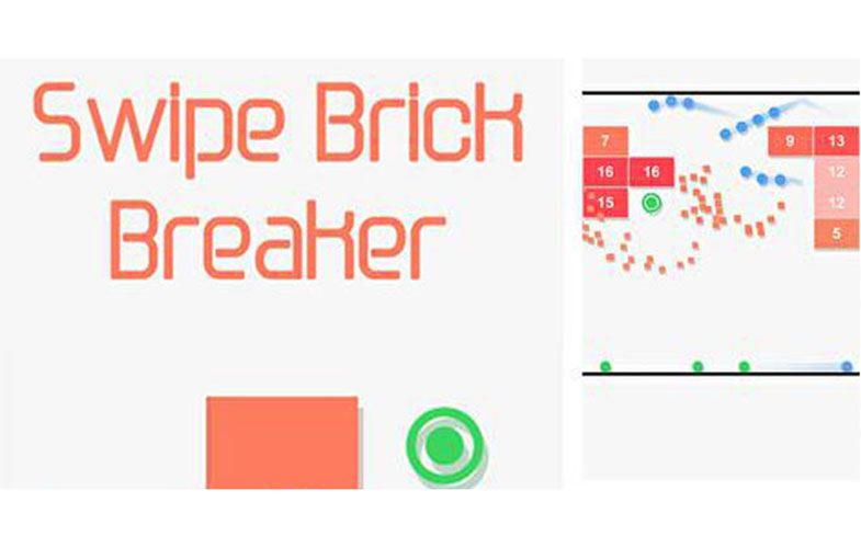 دانلود Swipe Brick Breaker 1.3.7 بازی آجر شکن اندروید