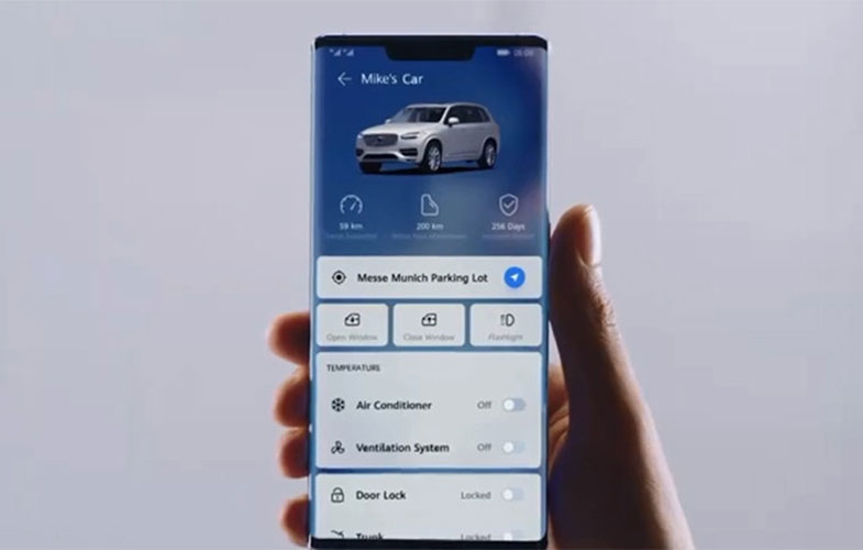 با Huawei HiCar خودروی خود را از طریق گوشی هوشمند کنترل کنید
