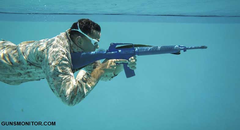 فناوری نظامی آمریکا برای شلیک دقیق در آب!