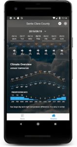 دانلود اپلیکیشن اندروید پیش بینی وضعیت آب و هوا