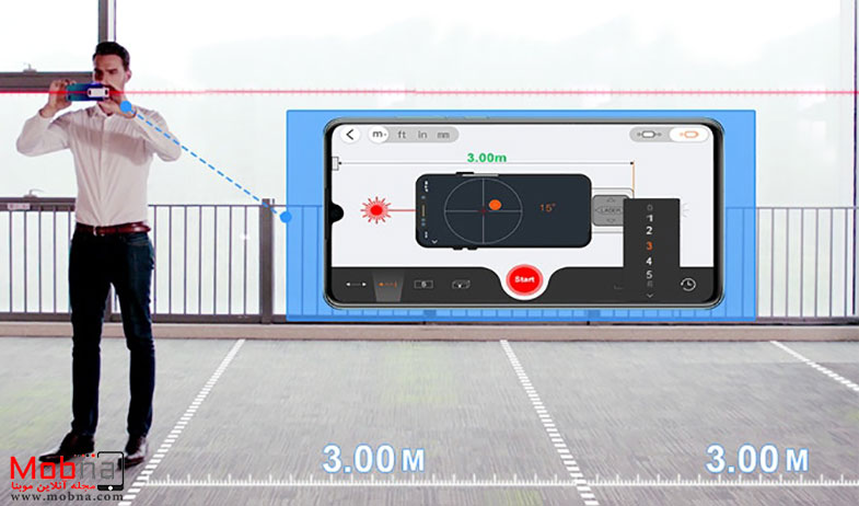 اولین متر لیزری هوشمند دوجهته جهان (+تصاویر و فیلم)
