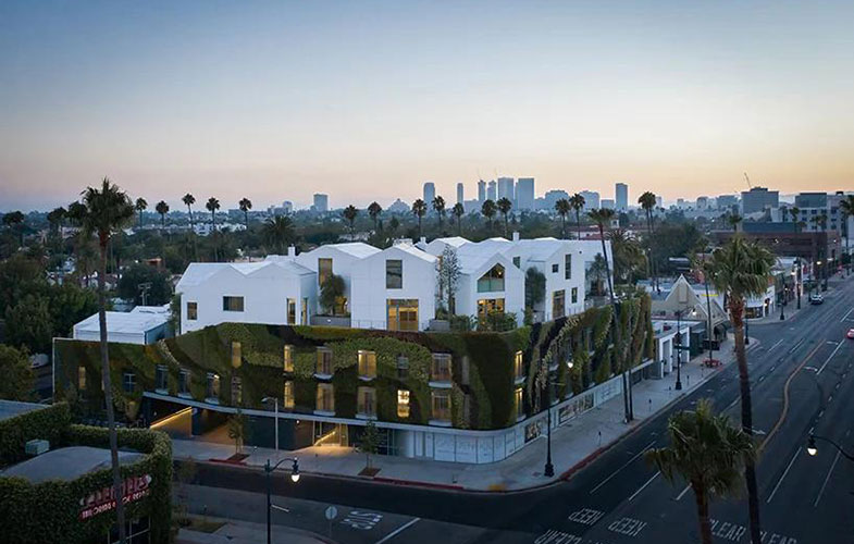 پروژه مسکونی/تجاری متفاوت در لس انجلس! (+تصاویر)