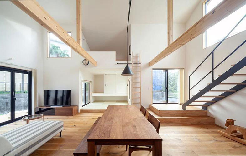 ایده ای برای طراحی داخلی خانه های دارای سقف بلند (+تصاویر)