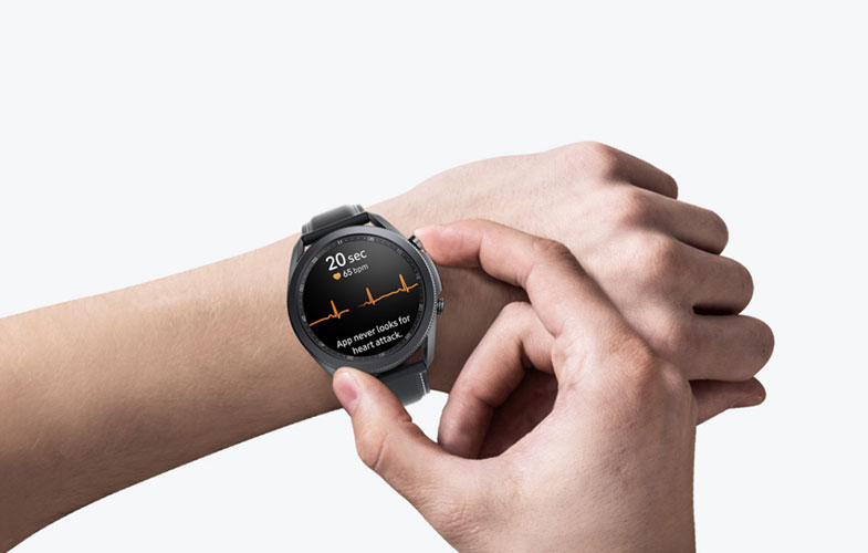 امکان گرفتن نوار قلب به ساعت‌های هوشمند گلکسی Watch3 و Watch Active2 اضافه شد