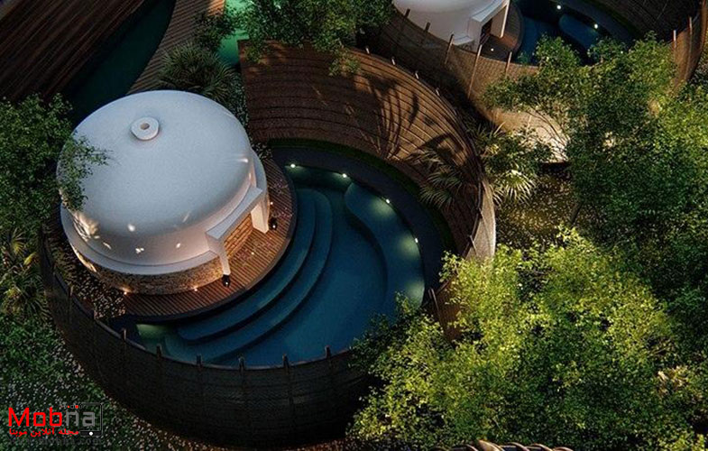 یکی از زیباترین هتل های جهان به سبک جنگلی در مکزیک! (+تصاویر)