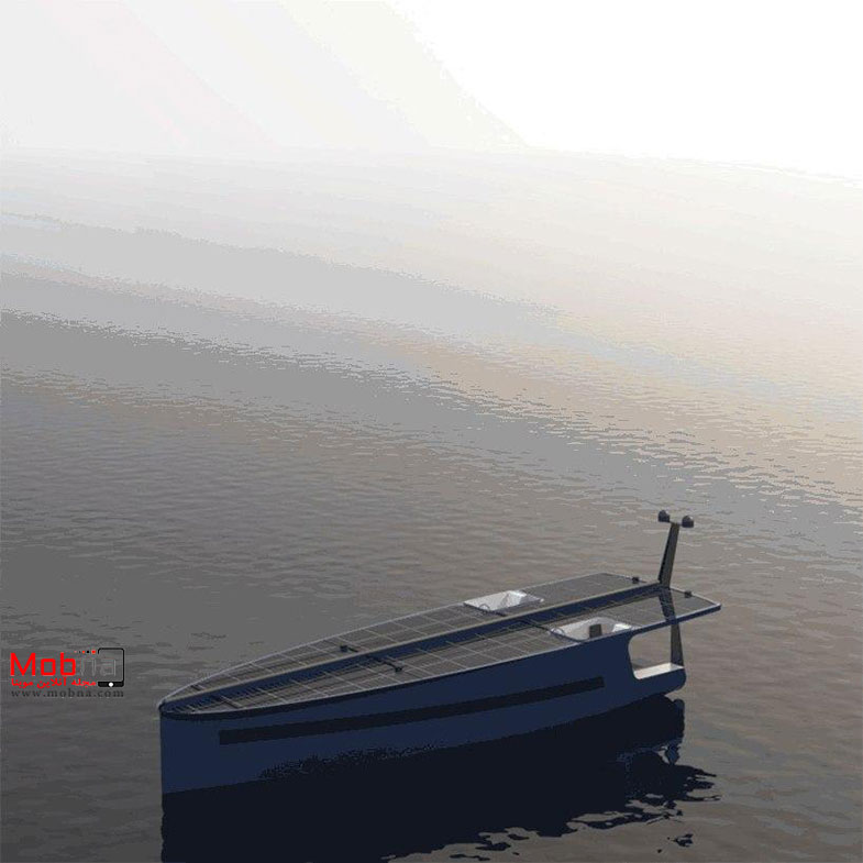 قایق "خورشیدی/بادی" با مکانیسم پیشرفته بادبان! (+تصاویر)