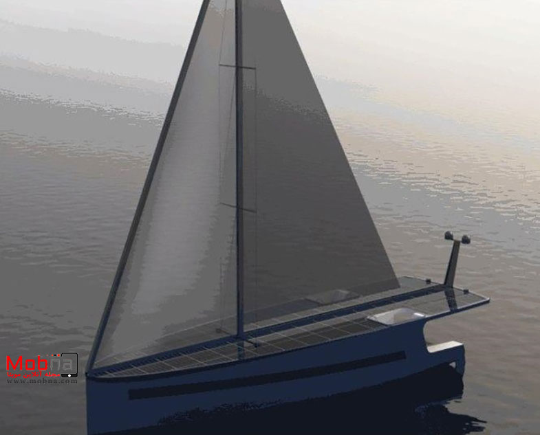 قایق "خورشیدی/بادی" با مکانیسم پیشرفته بادبان! (+تصاویر)