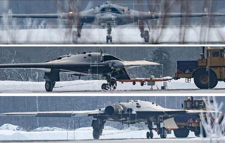سوخو S-70 اوخوتنیک-بی؛ پهپاد جت رادار گریز روسیه!