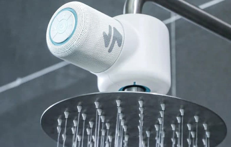 اسپیکر بلوتوثی با فناوری شارژ هیدروپاور ویژه حمام! (+تصاویر/فیلم)