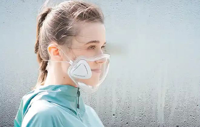 جلی ام1؛ ماسک شفاف قابل شستشو با طراحی خلاقانه (+تصاویر/فیلم)