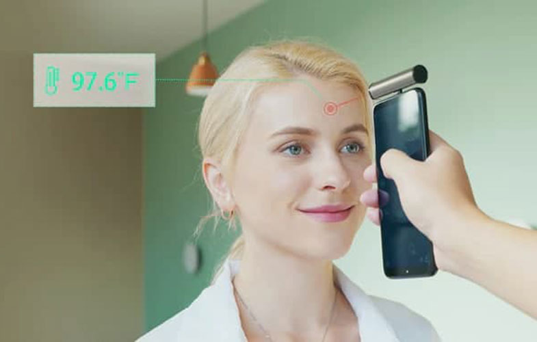 دماسنج 16 گرمی که به تلفن هوشمند متصل می شود (+تصاویر/فیلم)