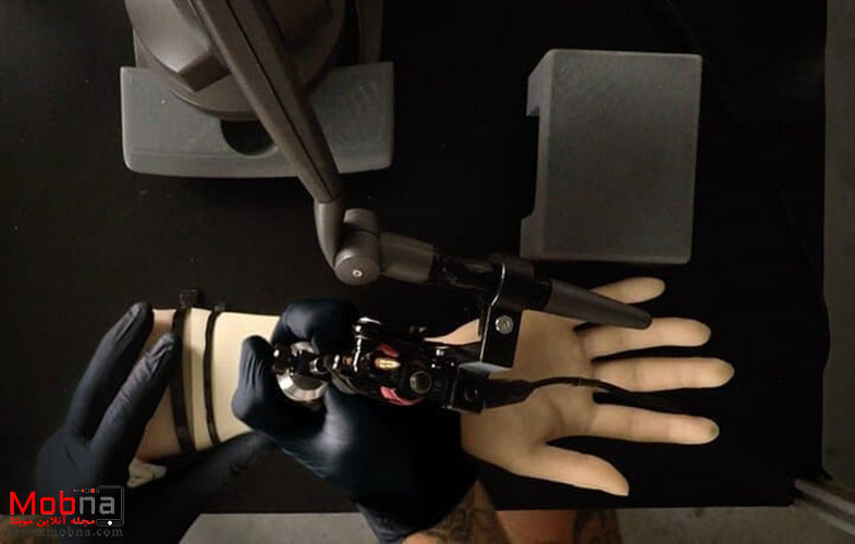 بازوی رباتیک 5G و تکنیک خالکوبی کنترل از راه دور برای نخستین بار (+عکس)