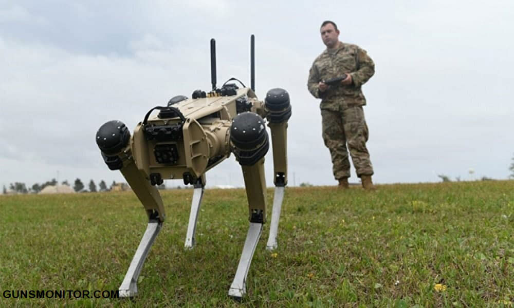 امنیت پایگاه‌های نظامی آمریکا و سگ‌های رباتی! (+عکس)