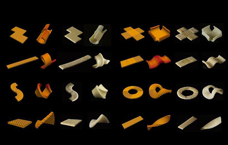 ماکارونی با قابلیت تبدیل به اشکال سه بعدی هنگام پخت (+عکس)