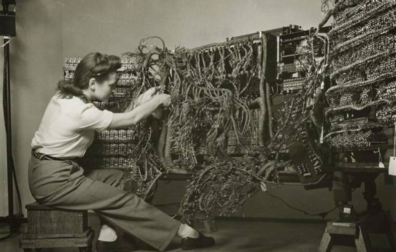 پیچیدگی های رایانه IBM در سال 1958 (عکس تاریخی)