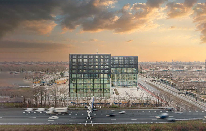 یکی از بزرگترین دادگاه های هلند با تیم معماری KAAN (+عکس)