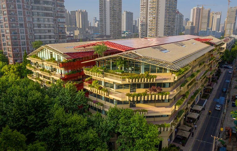 طراحی خیره کننده اسپکت استودیو از ساختمانی در شانگهای (+عکس)