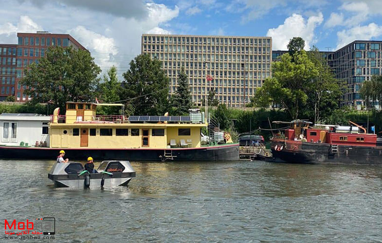 سیستم های شناور الکتریکی خودران در کانال های آمستردام (+عکس)