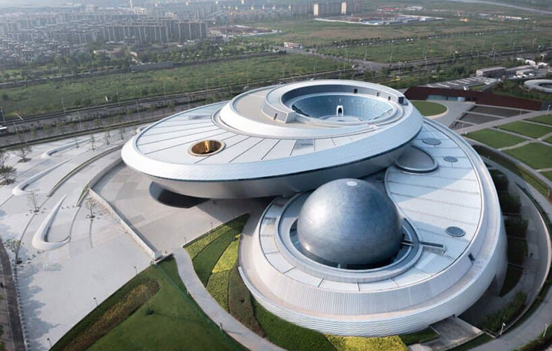 بزرگترین موزه نجوم جهان در شانگهای (+عکس)