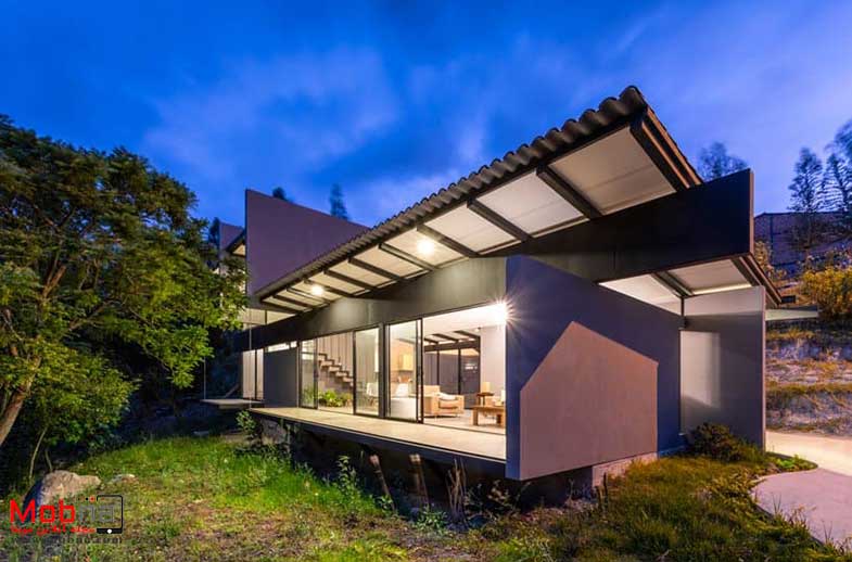 خانه ای مینیمال در دل صخره‌های اکوادور (+عکس)