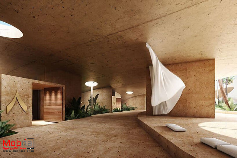 رونمایی از پروژه مفهومی هتل در تپه‌های طلایی کویت (+عکس)