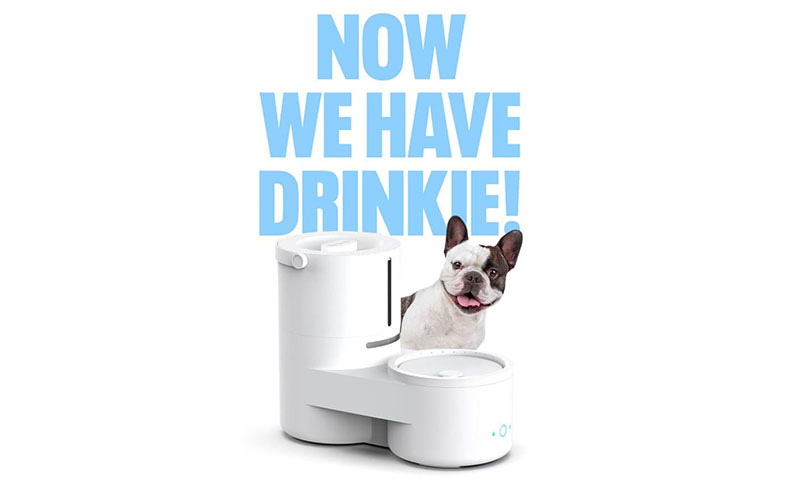 درینکی؛ ظرف آب هوشمند برای حیوان خانگی (+عکس/فیلم)