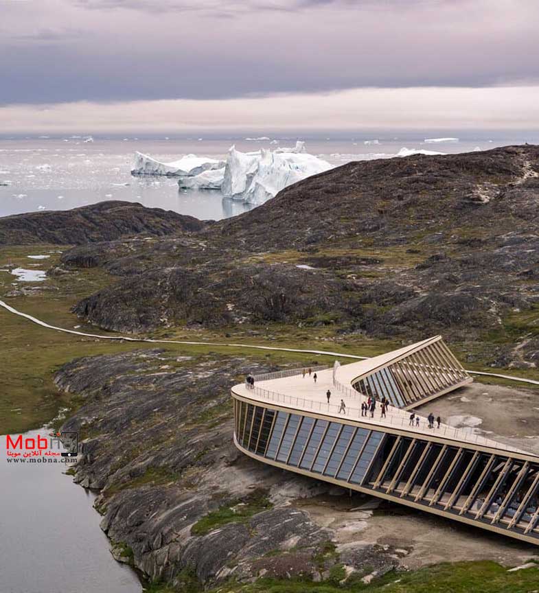 پروژه گردشگری در دل یخچال‌های طبیعی گرینلند! (+عکس)