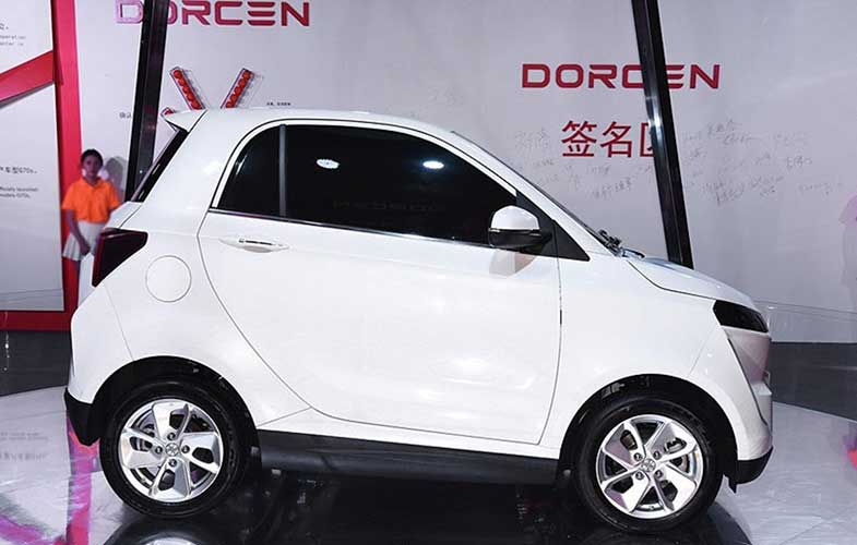 خودروی بسیار کوچک چینی از «دورسن» (+عکس)