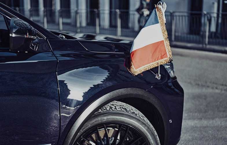 الیزه: درباره خودروی وطنی امانوئل مکرون رئیس جمهور فرانسه(+عکس)