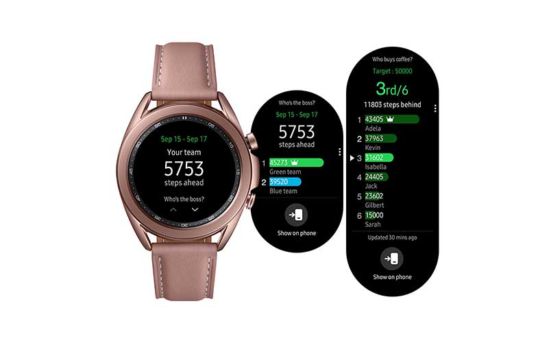 ارتقا قابلیت‌های سلامتی و شخصی‌سازی ساعت‌های هوشمند گلکسی Watch سامسونگ