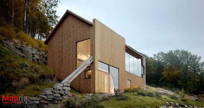 تلفیق معماری و طبیعت بی‌نظیر نروژی (+عکس)