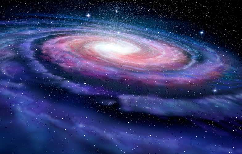 نمایی دیدنی از هسته کهکشان راه شیری(عکس)