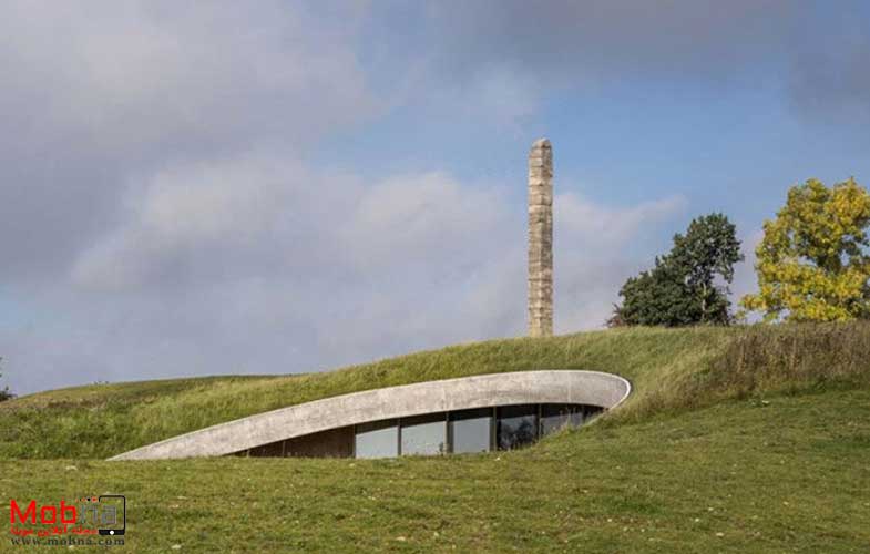 پروژه‌ شاخص معماری در علفزارهای دانمارک (+عکس)