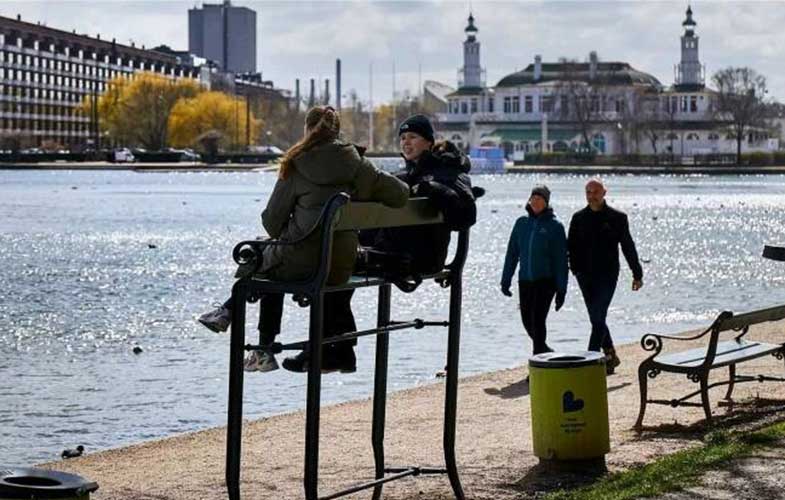 نیمکت های نامتعارف در کپنهاگ
