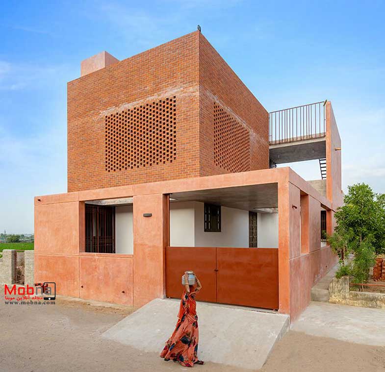 طراحی جالب یک خانه در هند! (+عکس)