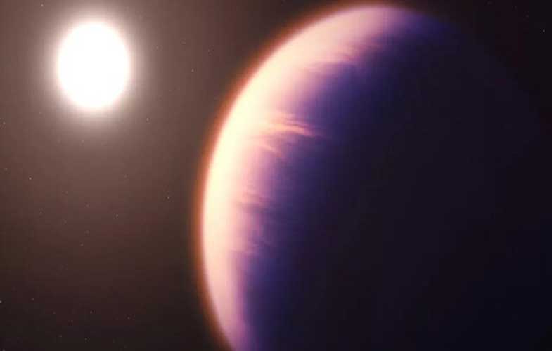 کشف دی‌اکسید کربن در جو یک سیاره فراخورشیدی توسط «تلسکوپ فضایی جیمز وب»