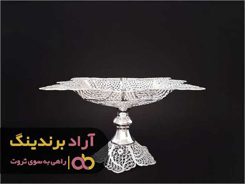 قیمت ظروف تزئینی نقره در تهران افزایش یافت